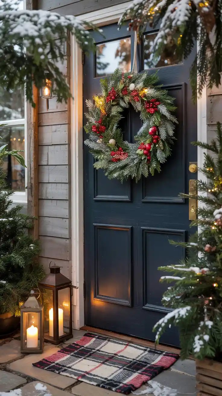 Enchanting Christmas Wreaths for Front Door Ideas 2025 to Elevate Your Holiday Decor