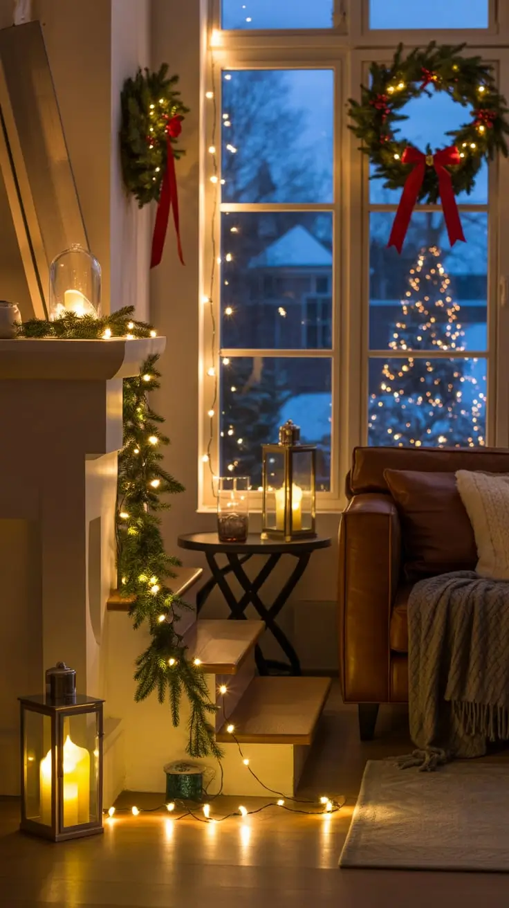 Create a Magical Holiday Glow with Cozy White Lights This Christmas