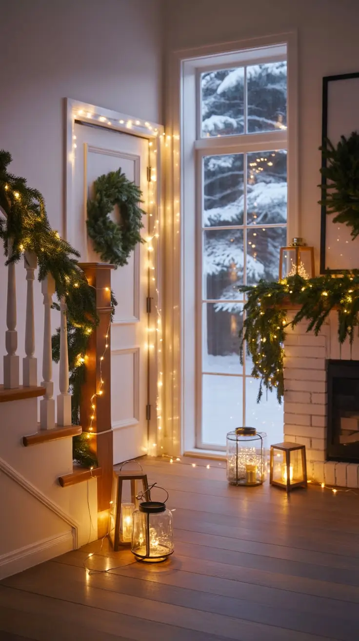 Create a Magical Holiday Glow with Cozy White Lights This Christmas