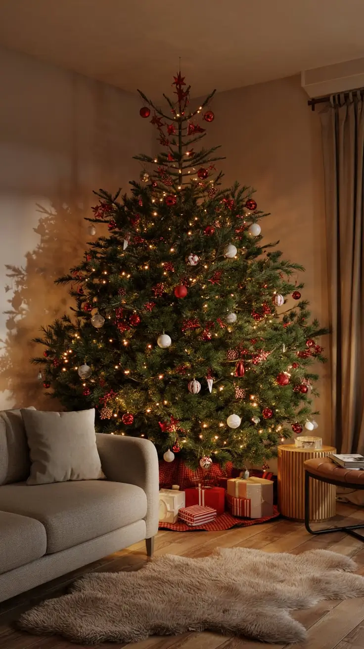 Transform Your Holidays With The Red And White Christmas Tree 2025