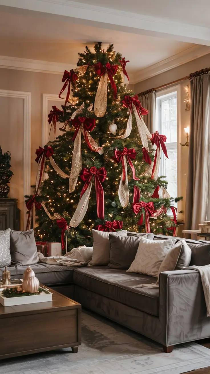 Transform Your Holidays With The Red And White Christmas Tree 2025