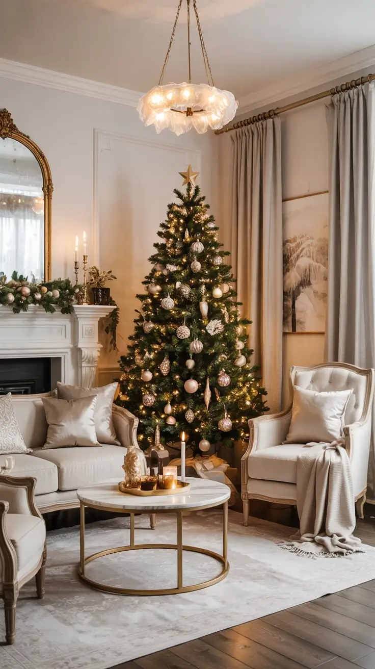 Golden Magic Unveiled The Most Stunning Gold Christmas Tree Ideas Of 2025