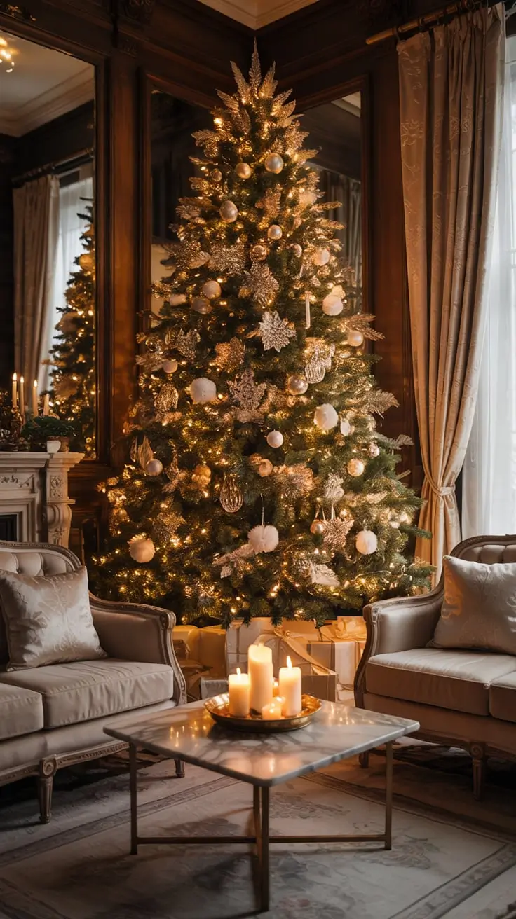Golden Magic Unveiled The Most Stunning Gold Christmas Tree Ideas Of 2025
