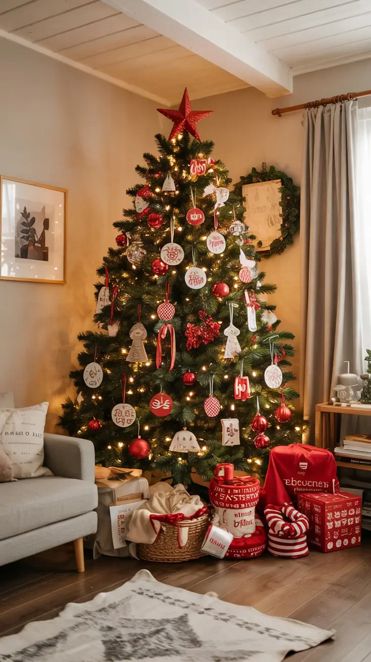 Transform Your Holidays With The Red And White Christmas Tree 2025