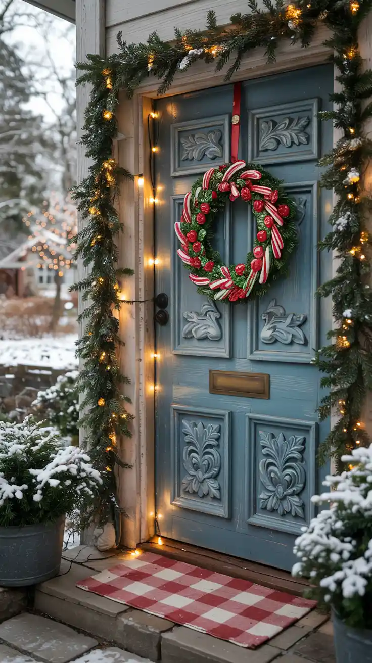 Enchanting Christmas Wreaths for Front Door Ideas 2025 to Elevate Your Holiday Decor