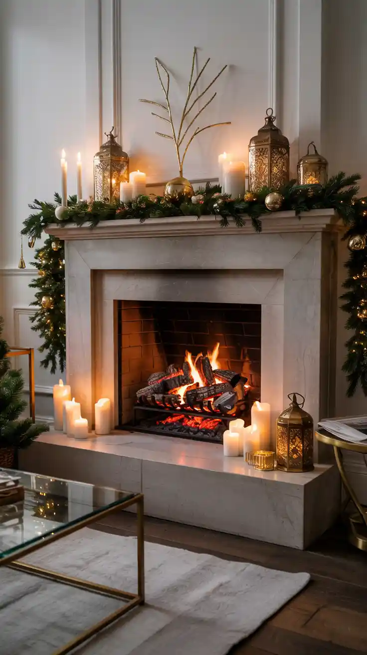 Magical Holiday Hearth: The Most Inspiring Christmas Fireplace Decor Ideas 2025