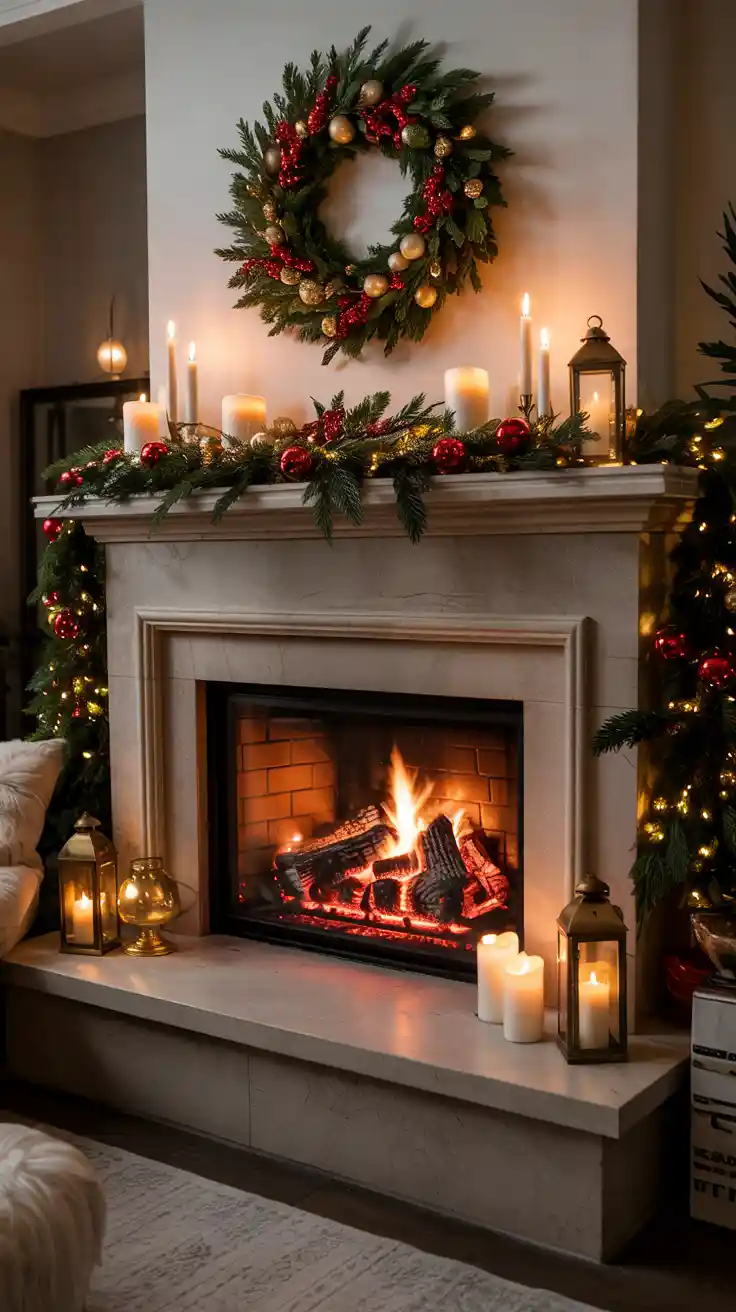 Magical Holiday Hearth: The Most Inspiring Christmas Fireplace Decor Ideas 2025