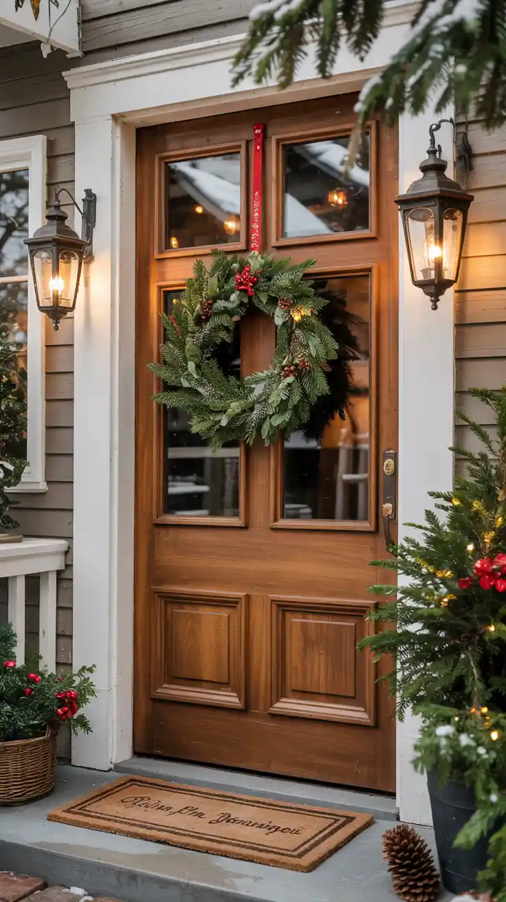 Enchanting Christmas Wreaths for Front Door Ideas 2025 to Elevate Your Holiday Decor