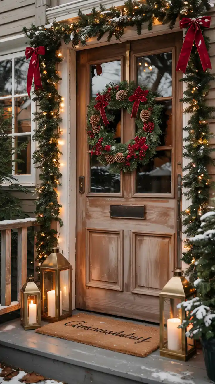 Enchanting Christmas Wreaths for Front Door Ideas 2025 to Elevate Your Holiday Decor