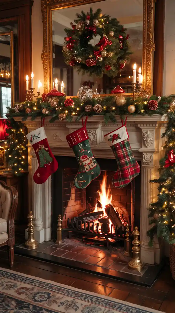 Magical Holiday Hearth: The Most Inspiring Christmas Fireplace Decor Ideas 2025