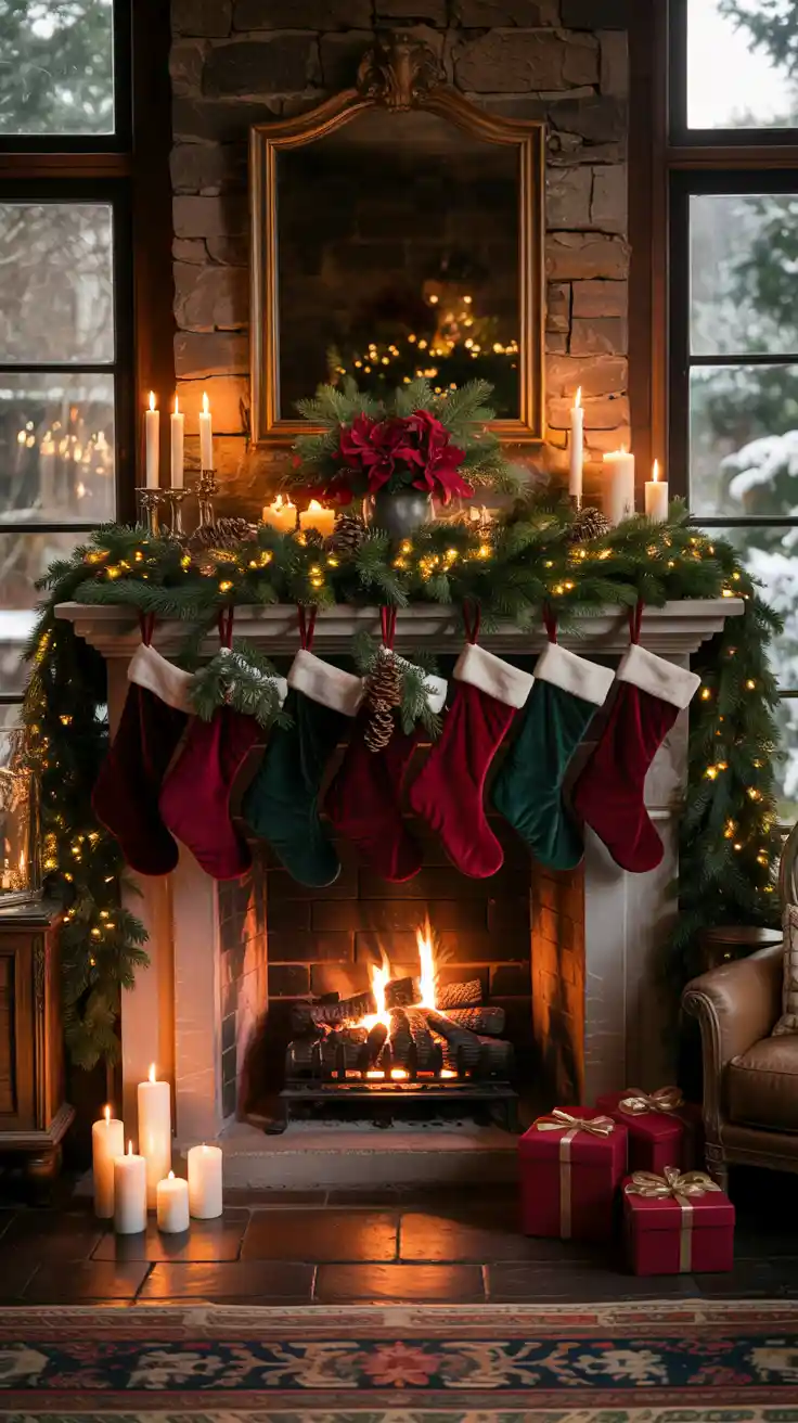 Magical Christmas Mantle Decor Ideas 2025 To Transform Your Holiday Fireplace