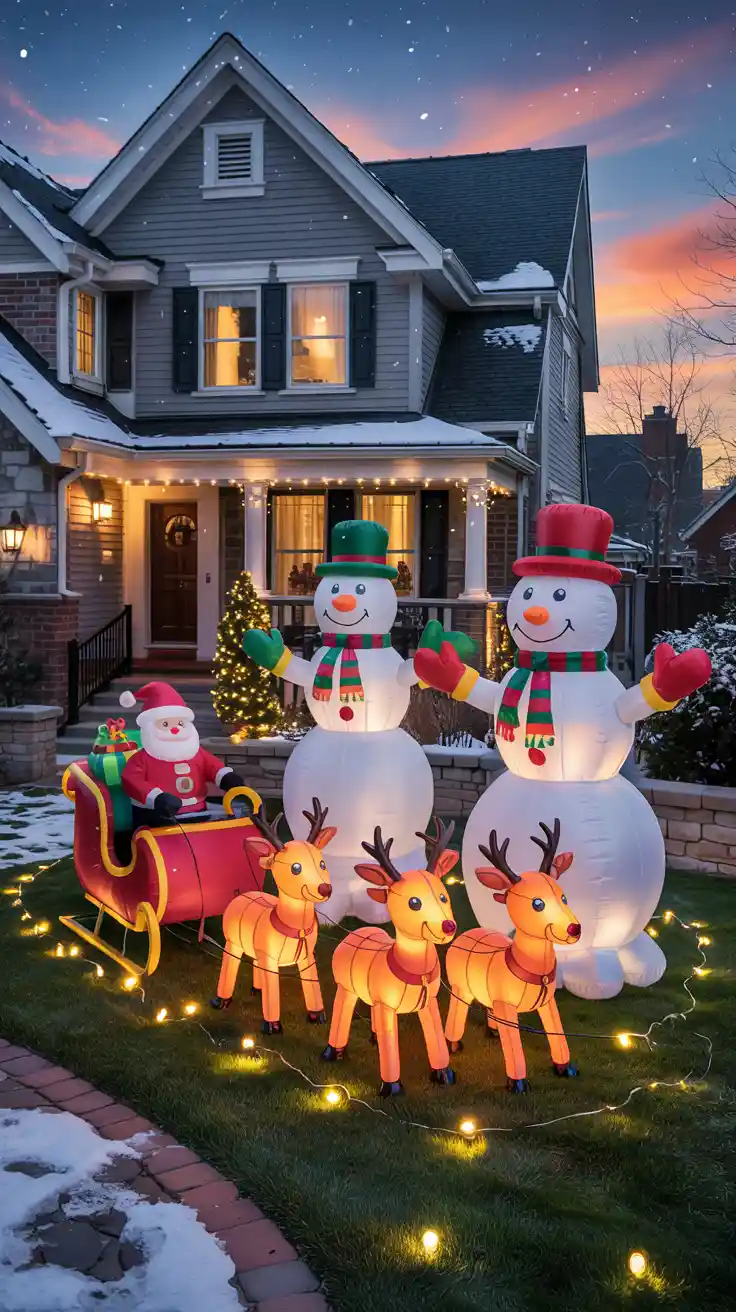 Transform Your Home Into A Winter Wonderland With Stunning Christmas Lights On House Exterior Ideas 2025