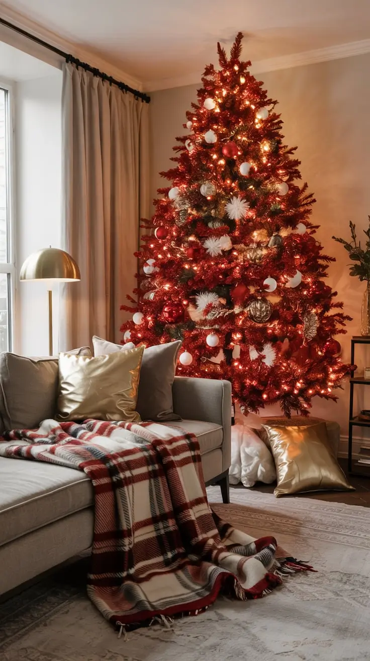 Transform Your Holidays With The Red And White Christmas Tree 2025