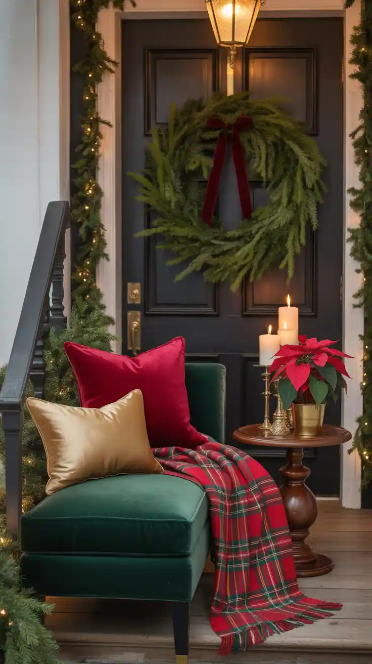 Enchanting Christmas Entryway Ideas 2025 To Welcome The Holidays In Style