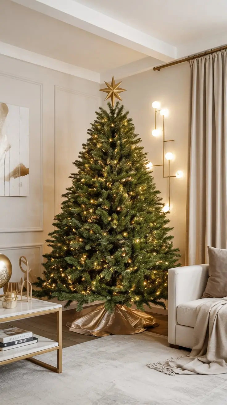 Golden Magic Unveiled The Most Stunning Gold Christmas Tree Ideas Of 2025