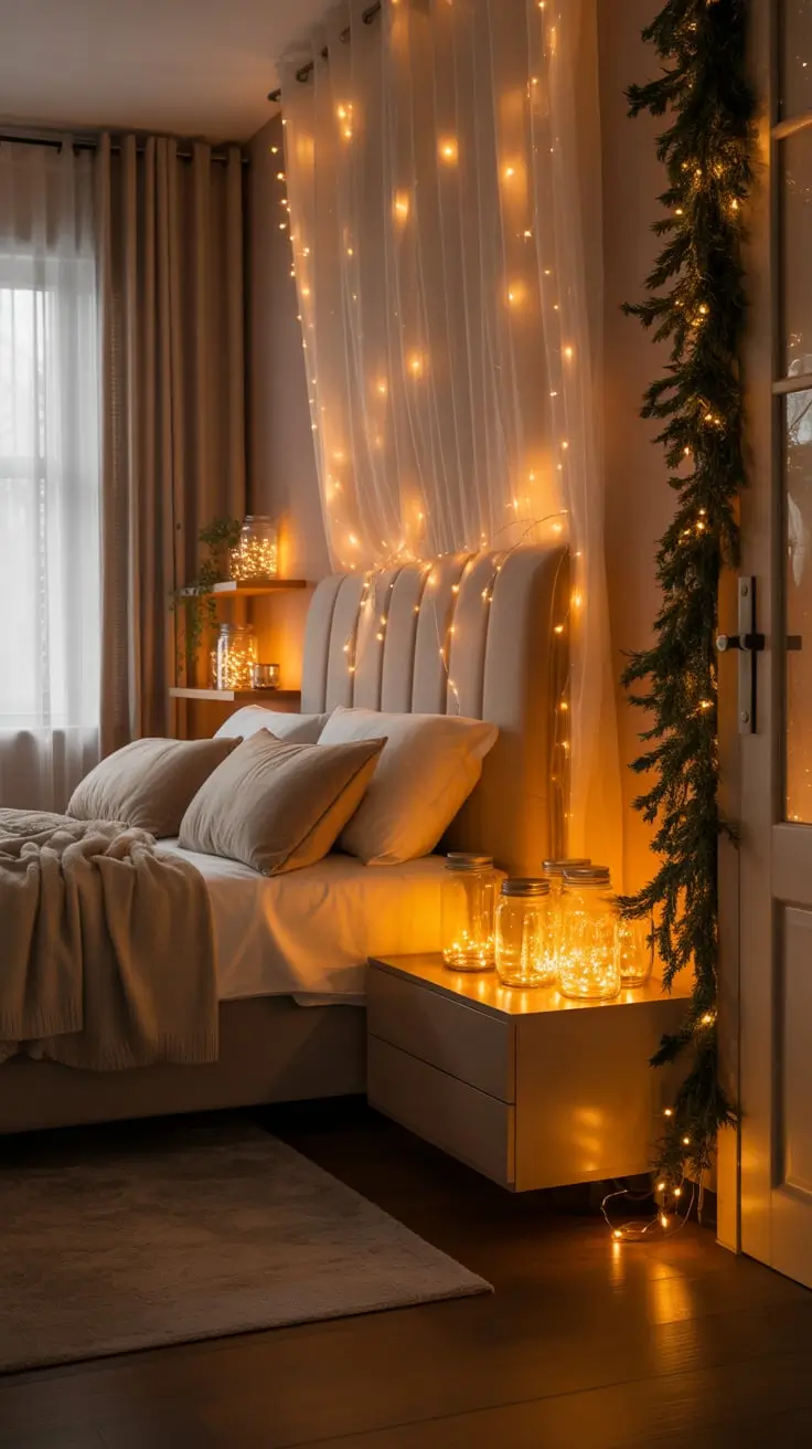 Create a Magical Holiday Glow with Cozy White Lights This Christmas