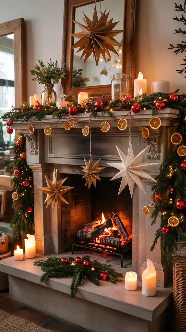Magical Holiday Hearth: The Most Inspiring Christmas Fireplace Decor Ideas 2025