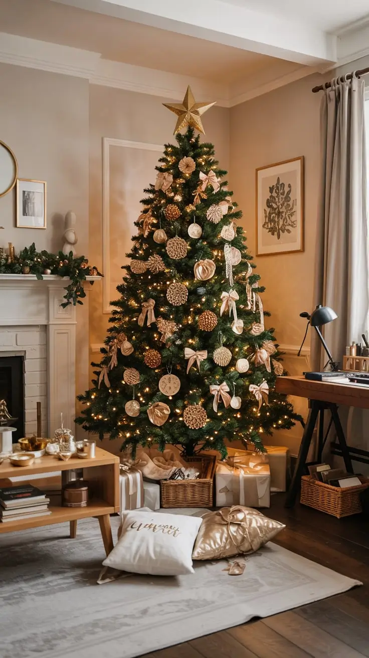 Golden Magic Unveiled The Most Stunning Gold Christmas Tree Ideas Of 2025