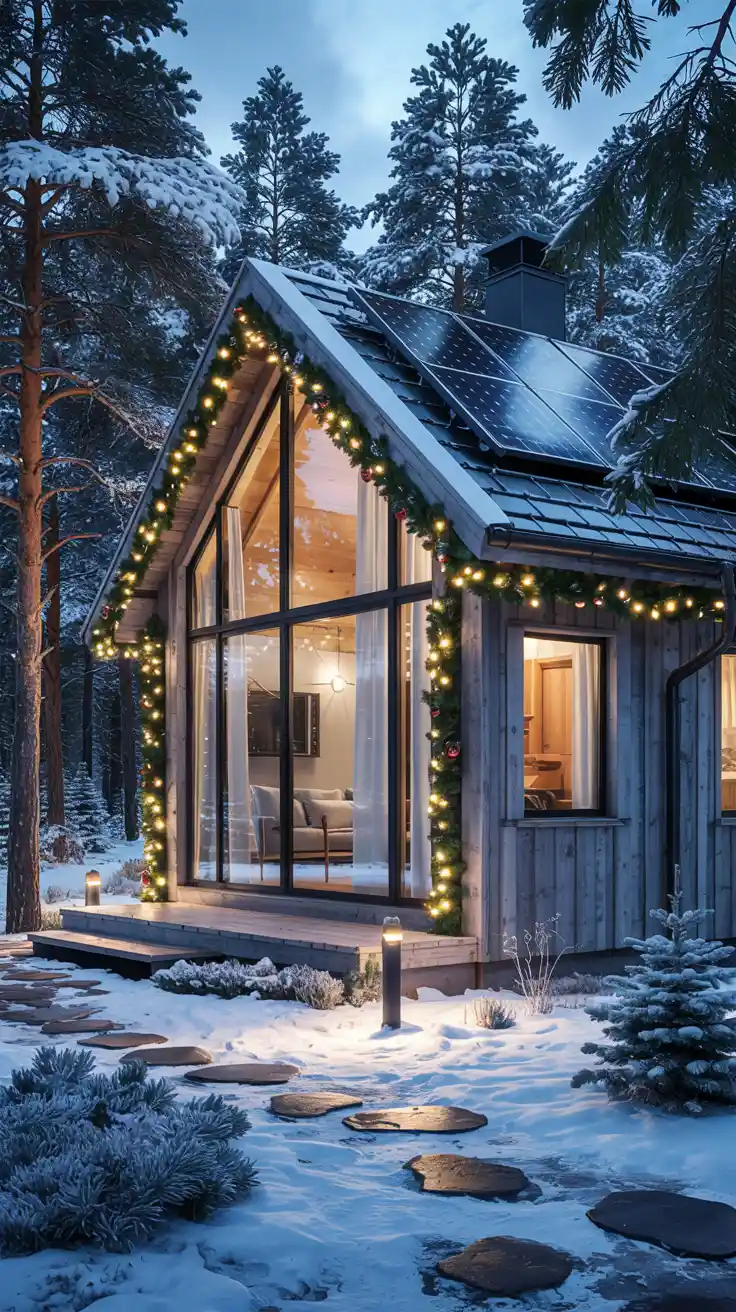 Transform Your Home Into A Winter Wonderland With Stunning Christmas Lights On House Exterior Ideas 2025