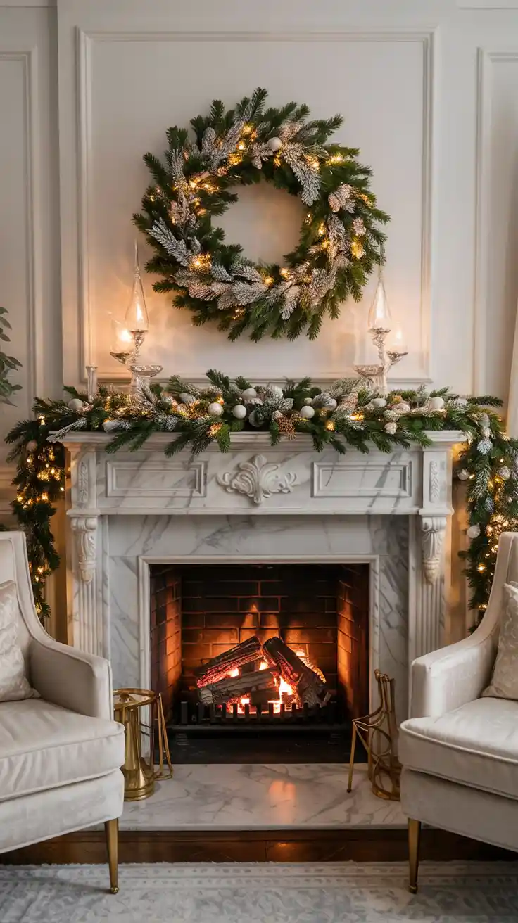 Magical Holiday Hearth: The Most Inspiring Christmas Fireplace Decor Ideas 2025