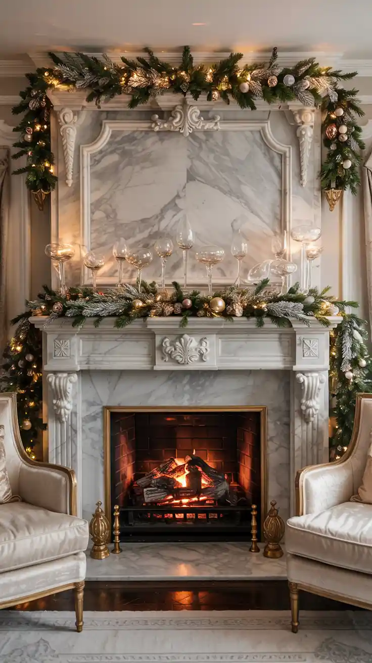 Magical Holiday Hearth: The Most Inspiring Christmas Fireplace Decor Ideas 2025