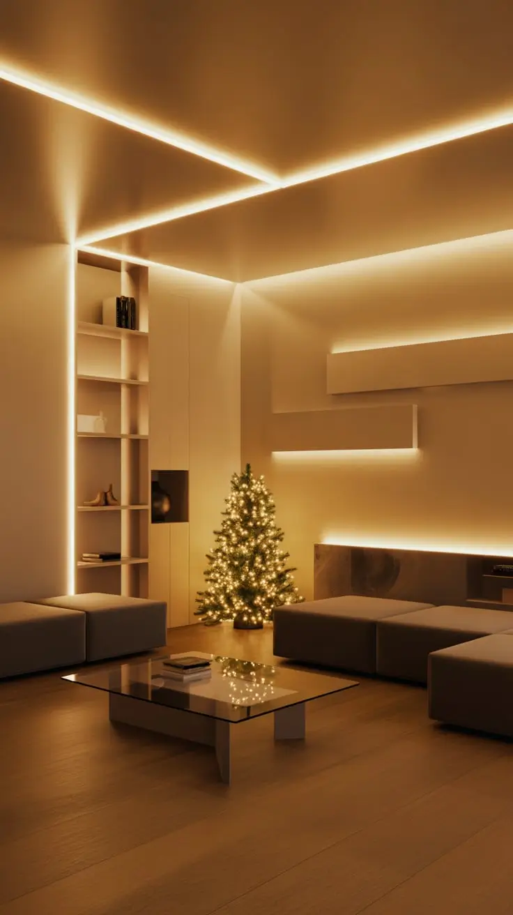 Create a Magical Holiday Glow with Cozy White Lights This Christmas