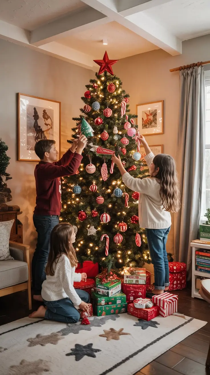 Transform Your Holidays With The Red And White Christmas Tree 2025