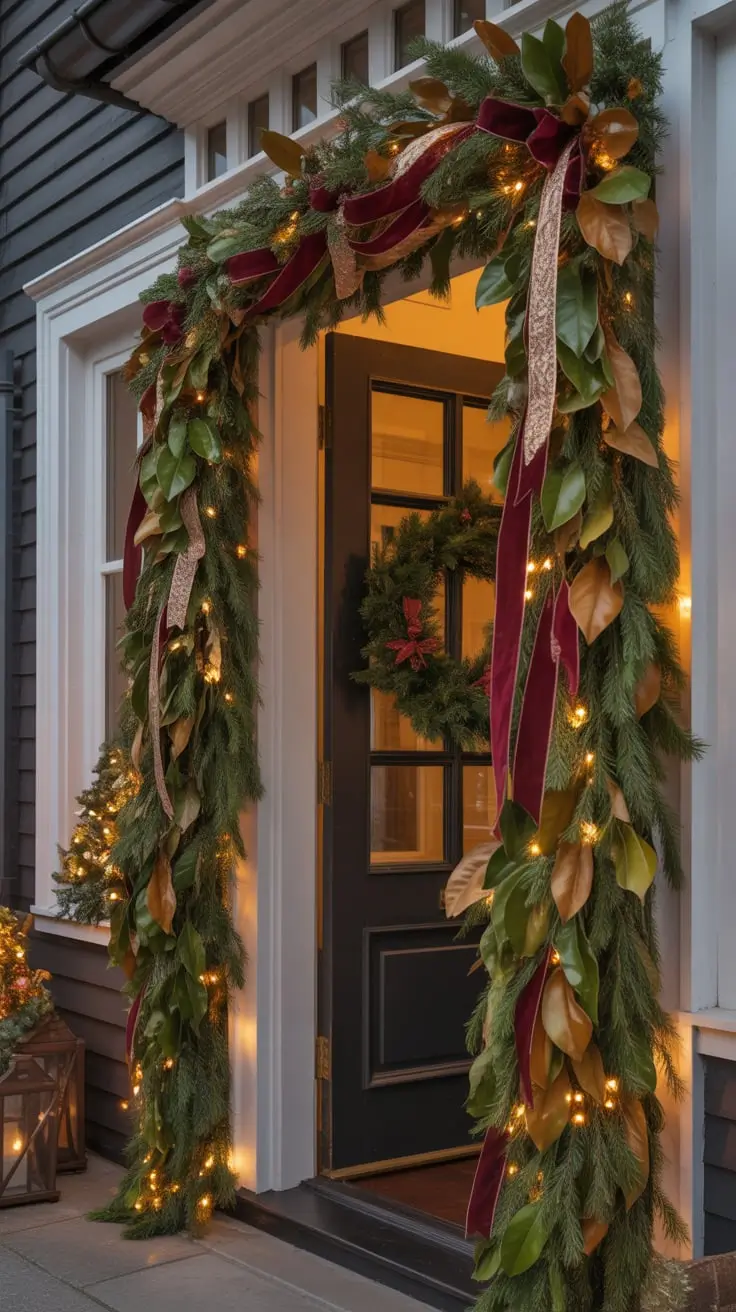 Enchant Your Home With Magical Front Porch Christmas Decor Ideas 2025