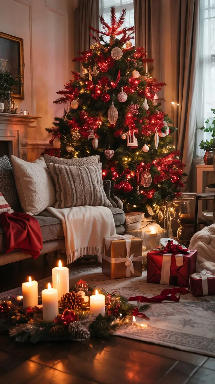 Transform Your Holidays With The Red And White Christmas Tree 2025