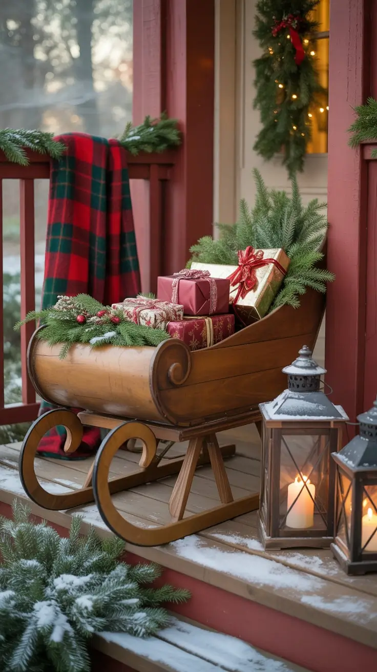 Enchant Your Home With Magical Front Porch Christmas Decor Ideas 2025