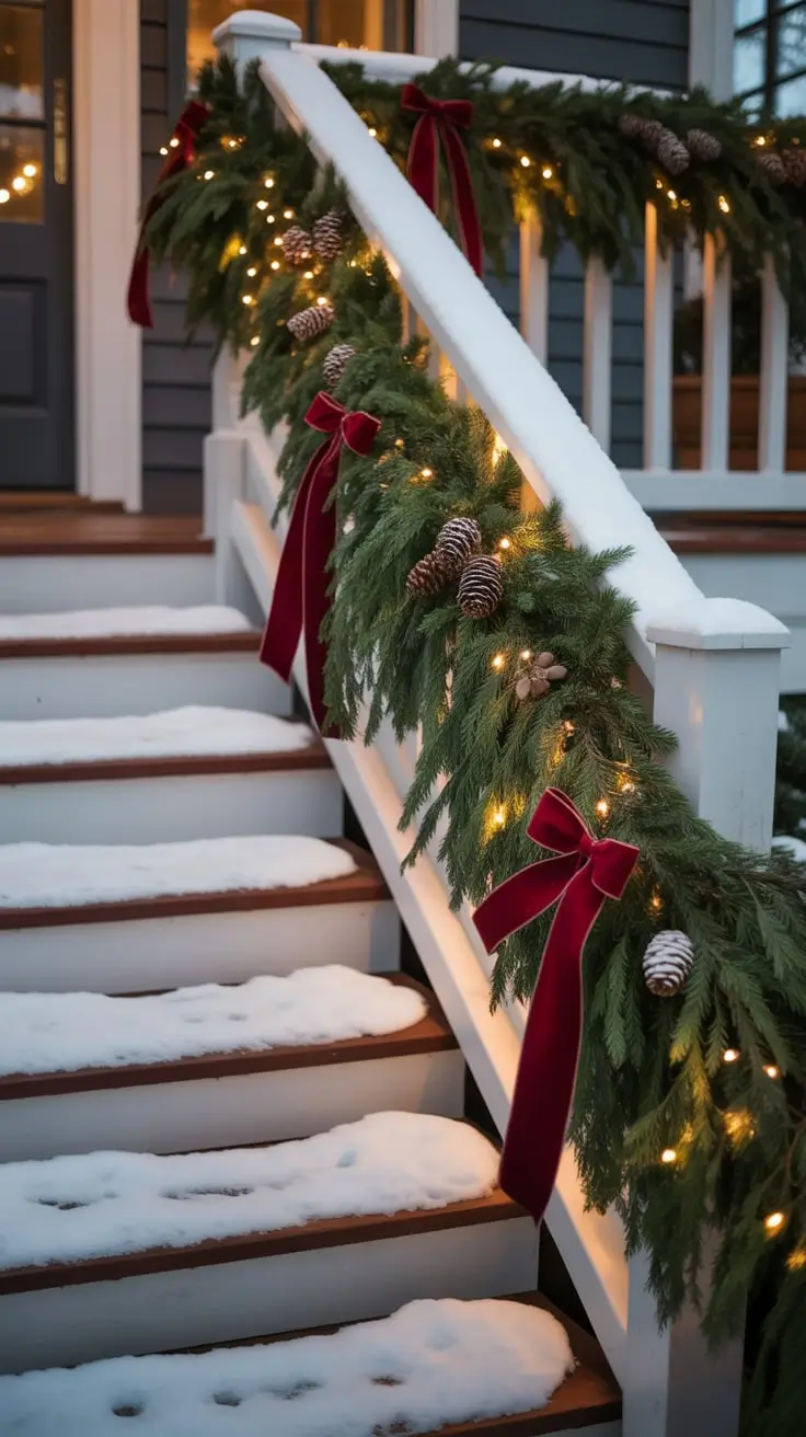 Enchant Your Home With Magical Front Porch Christmas Decor Ideas 2025