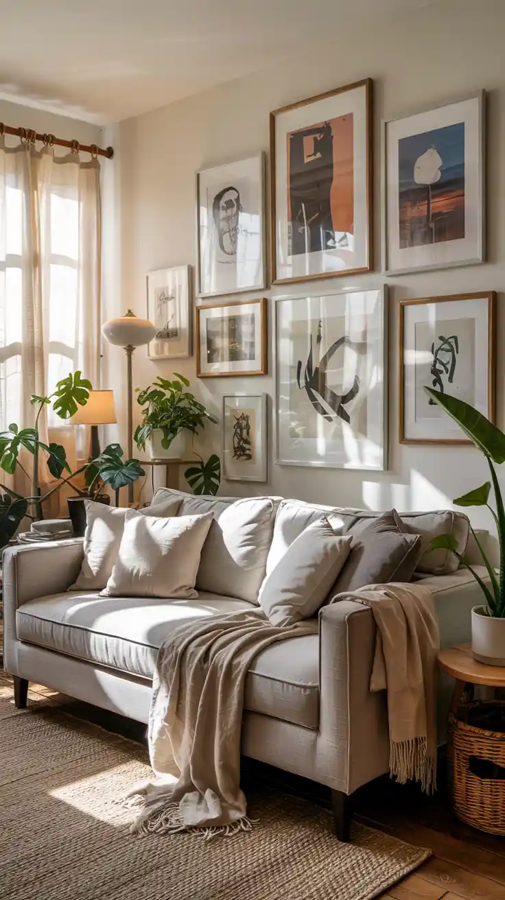 Wall Art For Living Room Ideas 2026 – Modern Trends And Creative Decor Inspiration