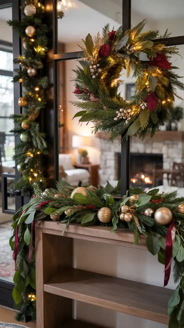 Enchanting Christmas Entryway Ideas 2025 To Welcome The Holidays In Style
