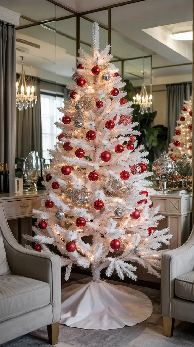 Transform Your Holidays With The Red And White Christmas Tree 2025