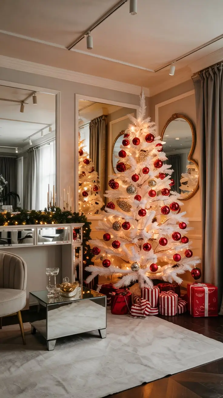 Transform Your Holidays With The Red And White Christmas Tree 2025