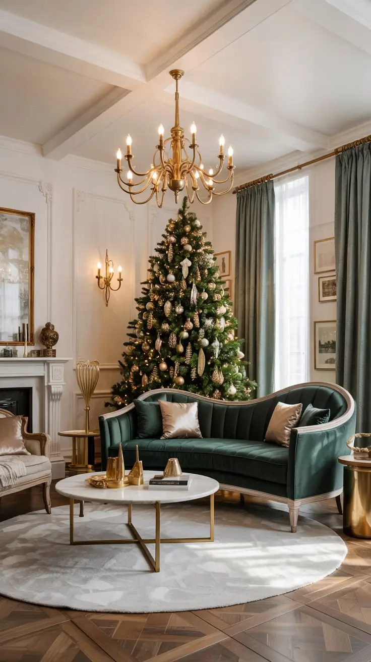 Golden Magic Unveiled The Most Stunning Gold Christmas Tree Ideas Of 2025