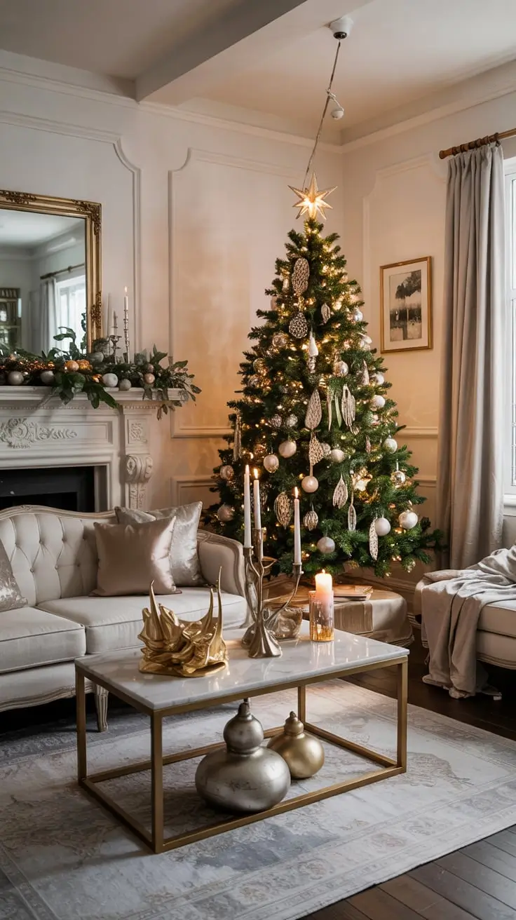 Golden Magic Unveiled The Most Stunning Gold Christmas Tree Ideas Of 2025