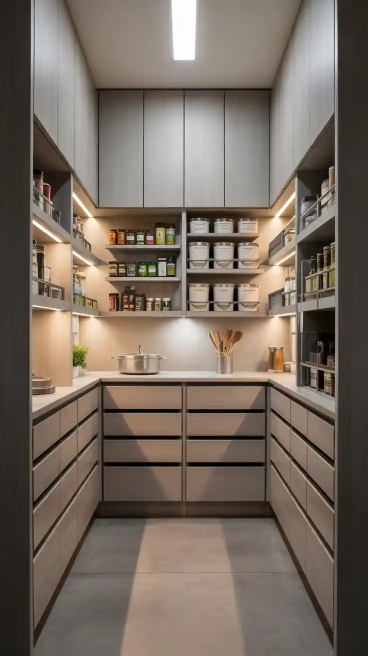 Modern Elegance And Smart Design Trends For Walk In Pantry Ideas 2026