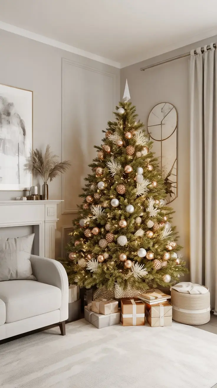 Golden Magic Unveiled The Most Stunning Gold Christmas Tree Ideas Of 2025