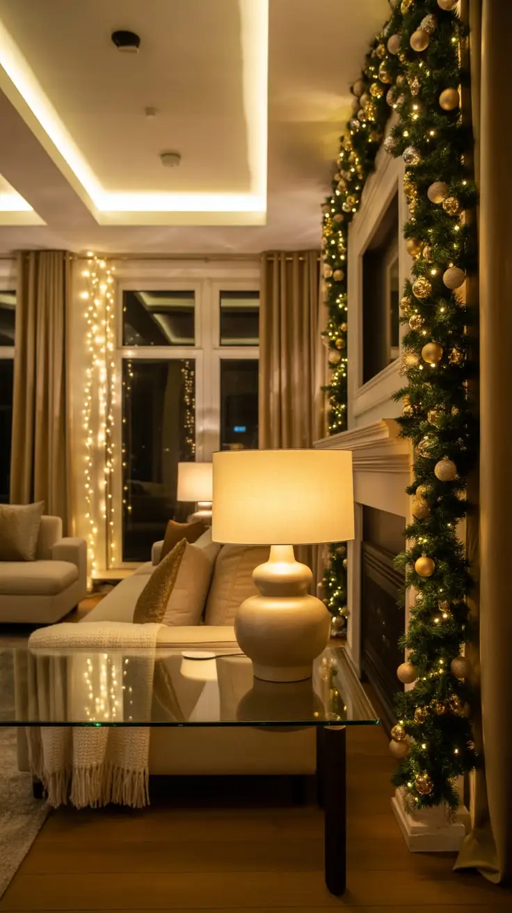 Create a Magical Holiday Glow with Cozy White Lights This Christmas