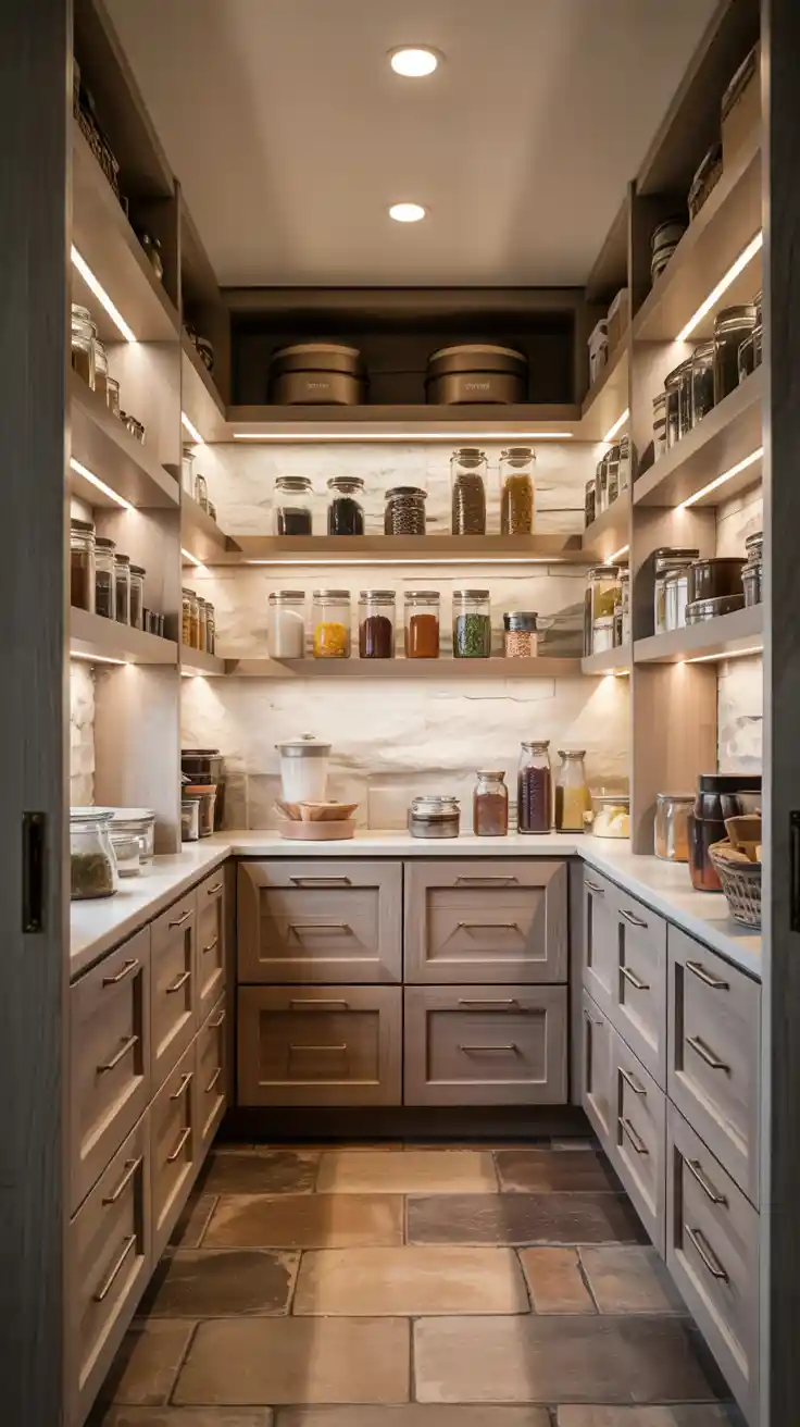 Modern Elegance And Smart Design Trends For Walk In Pantry Ideas 2026