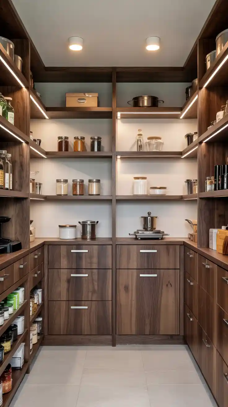 Modern Elegance And Smart Design Trends For Walk In Pantry Ideas 2026