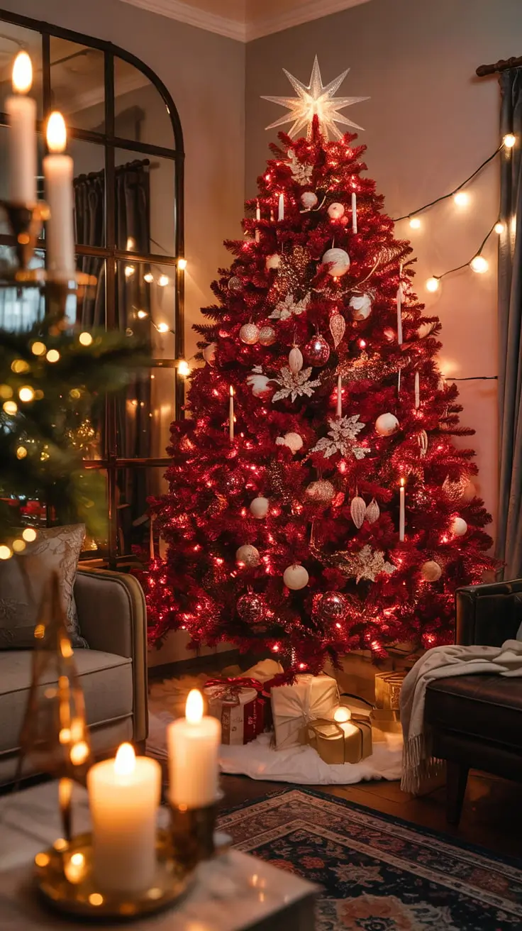 Transform Your Holidays With The Red And White Christmas Tree 2025
