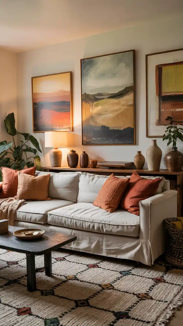 Wall Art For Living Room Ideas 2026 – Modern Trends And Creative Decor Inspiration