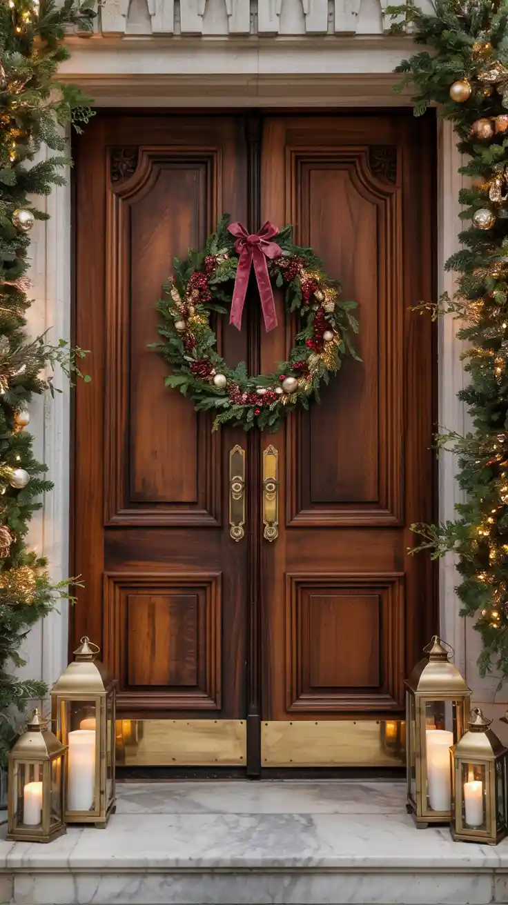 Enchanting Christmas Wreaths for Front Door Ideas 2025 to Elevate Your Holiday Decor