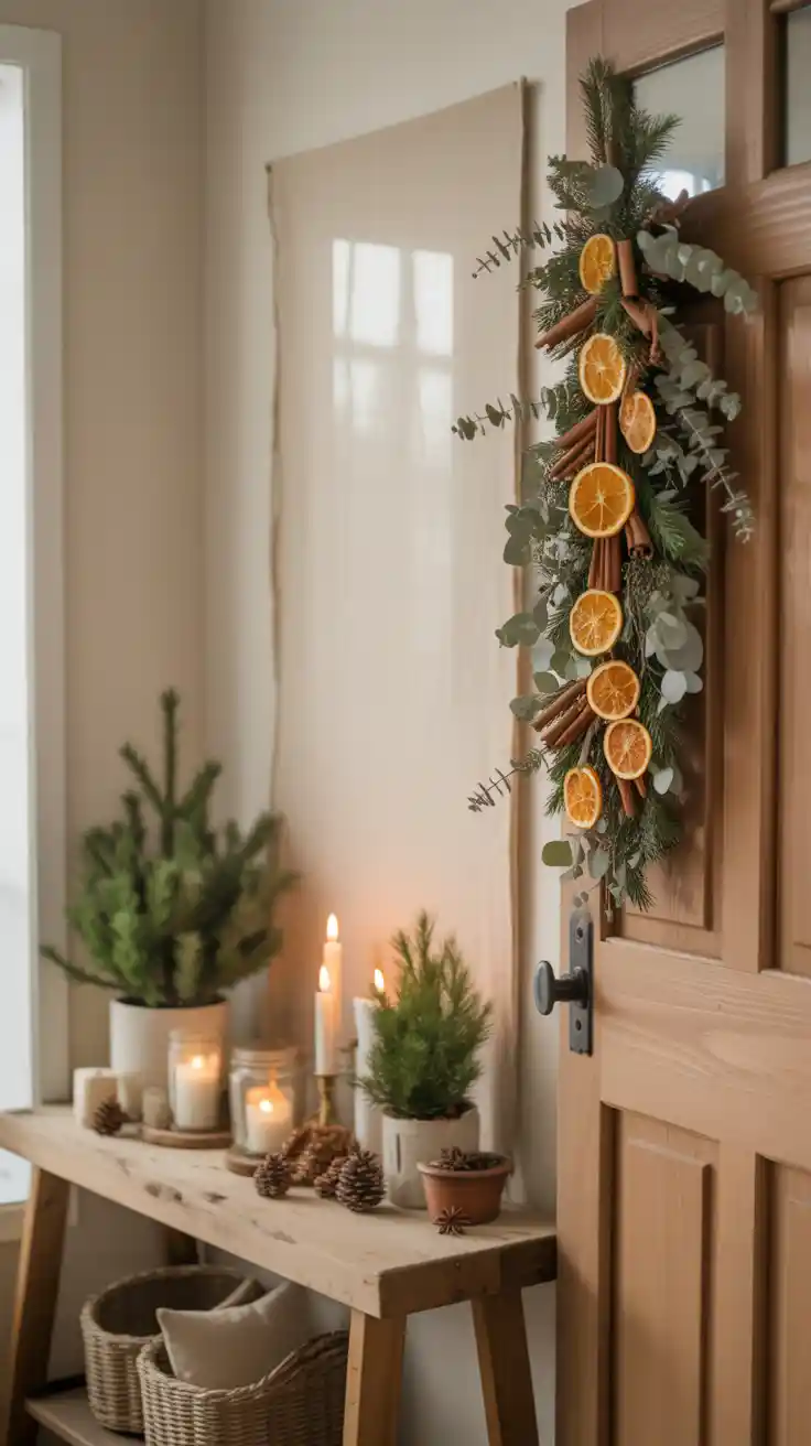 Enchanting Christmas Entryway Ideas 2025 To Welcome The Holidays In Style