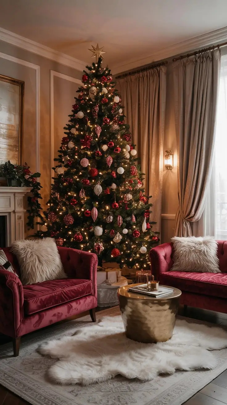 Transform Your Holidays With The Red And White Christmas Tree 2025
