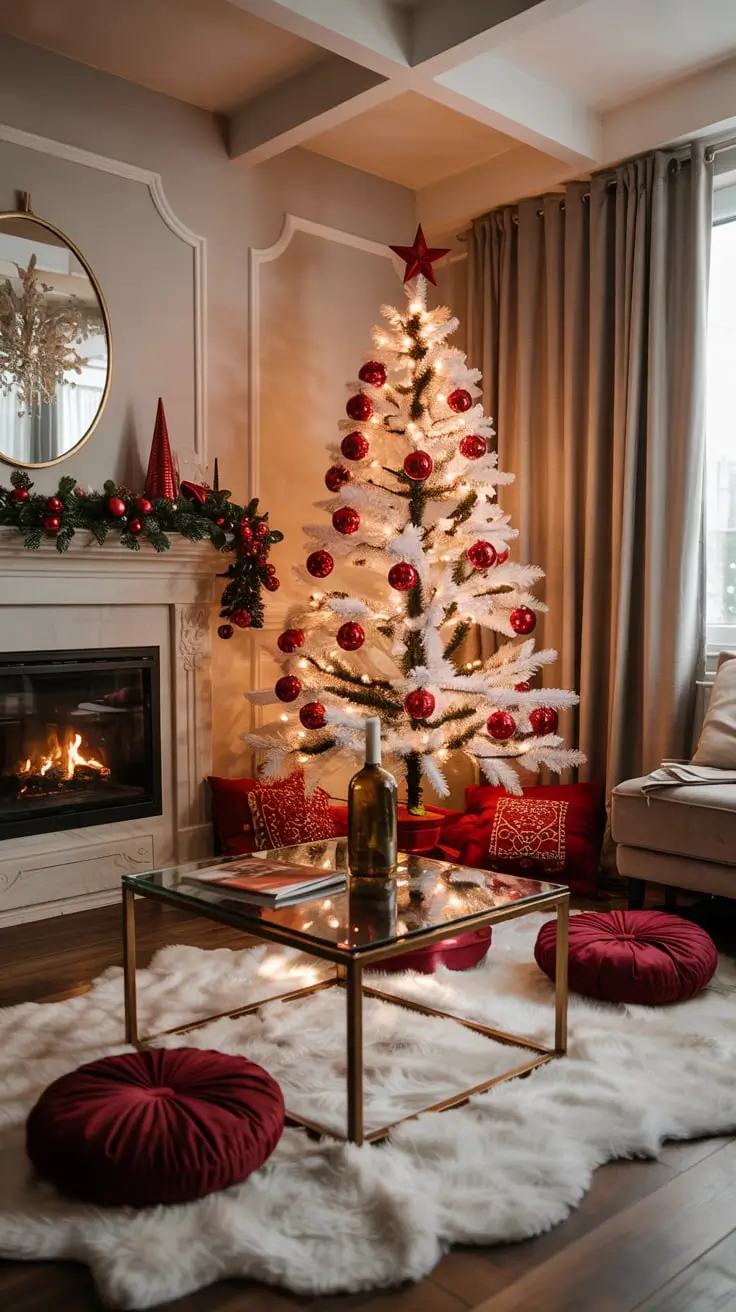 Transform Your Holidays With The Red And White Christmas Tree 2025