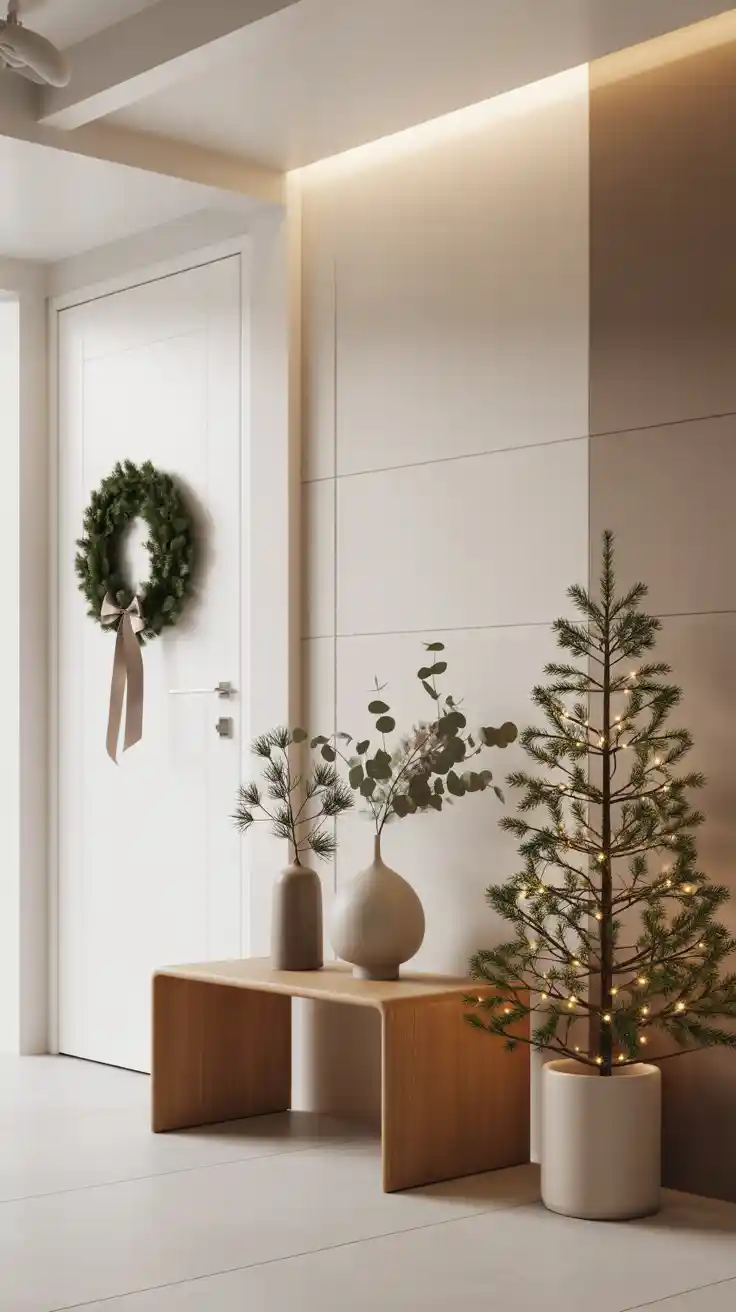 Enchanting Christmas Entryway Ideas 2025 To Welcome The Holidays In Style