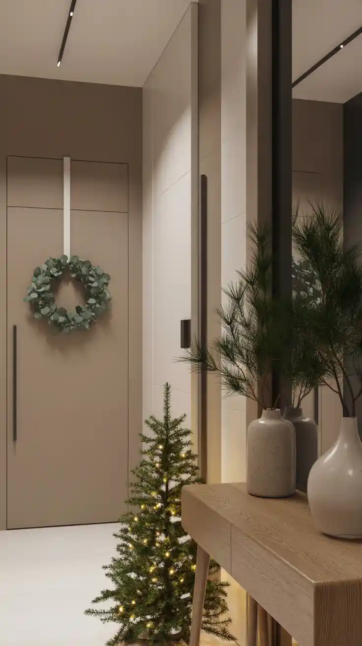 Enchanting Christmas Entryway Ideas 2025 To Welcome The Holidays In Style
